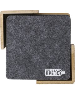 The Lawrence - RPET coaster set