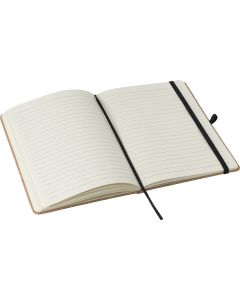 The Plato - Recycled leather notebook (approx A5)