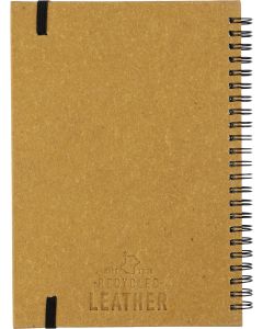 The Orwell - Recycled leather notebook (approx. A5)
