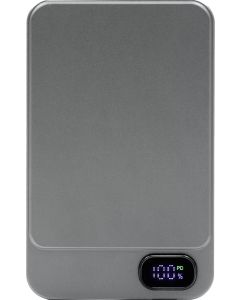 The Powerwave - BrandCharger recycled stainless steel wireless power bank. (5000 mAh)
