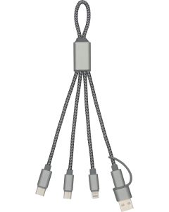 The Trident - BrandCharger RPET charging cable
