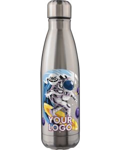 The Evia - Recycled stainless steel double walled bottle (500ml)