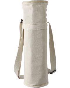The Eugene - Recycled cotton cooler bag for one bottle. (270gsm/7.96oz)