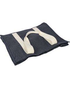 The Gretchen - Denim shopping bag. (280gsm/8.26oz)