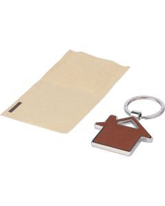 The Jim - Recycled leather house keyring