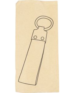 The Enzi - Denim keyring
