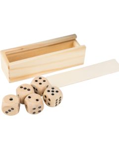The Celine - Wooden dice set