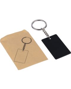 The Jax - Recycled stainless steel keyring