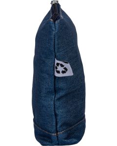 The Orin - Recycled denim cosmetic bag