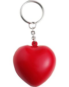 Stress heart, key holder