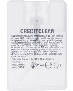 The Creditclean - Hand spray (20ml)
