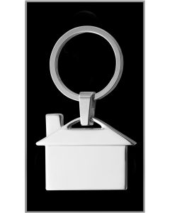 The Saxon - Metal house keyring
