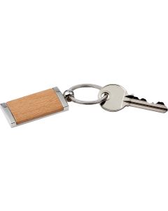 Metal and wooden key holder