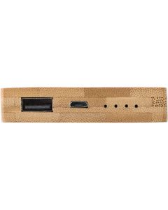 Bamboo Power Bank 4000 mAh