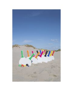 Bounce beach game set