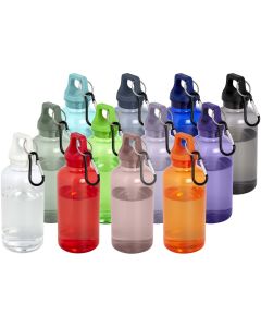 Oregon 400 ml RCS certified recycled plastic water bottle with carabiner