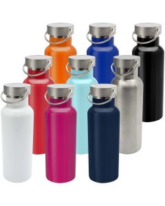 Thor 500 ml RCS certified recycled stainless steel water bottle