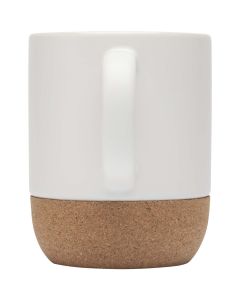 Billie 300 ml ceramic sublimation mug with cork details