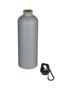 Oregon 750 ml matte RCS recycled single wall stainless steel water bottle with carabiner