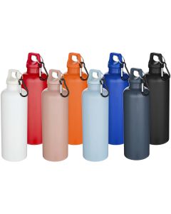 Oregon 750 ml Solid Colour RCS Recycled Plastic Water Bottle with Carabiner  