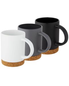 Neiva 425 ml ceramic mug with cork base