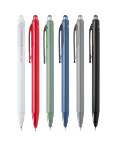 Glen RCS recycled bi-injected ballpoint pen (blue ink)
