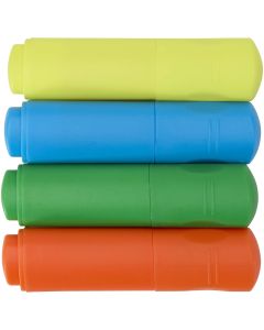 Mini recycled plastic highlighter set