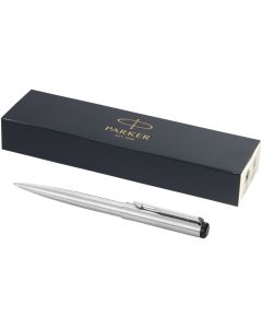 Parker Vector Silver Ballpoint Pen Blue Ink