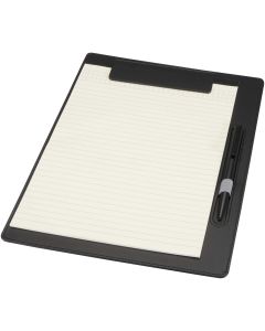 Clast A4 Clipboard with Magnetic Closure and RCS Recycled Ballpoint Pen (black ink)