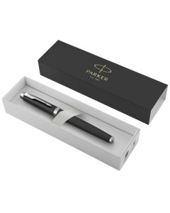 Parker IM Lacquered Rollerball Pen Black Ink