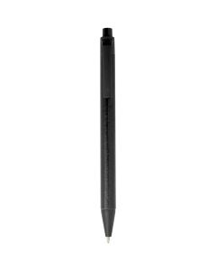 Chartik monochromatic recycled paper ballpoint pen with matte finish (black ink)