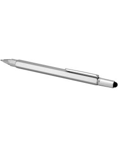 Dora recycled aluminium multifunctional pen (black ink)