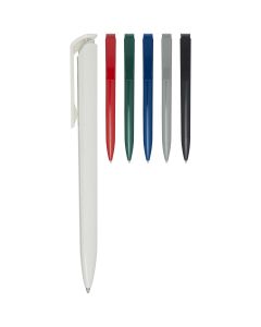 Lucia recycled plastic ballpoint pen (black ink)