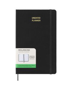 Moleskine Hard Cover Undated L Weekly Planner