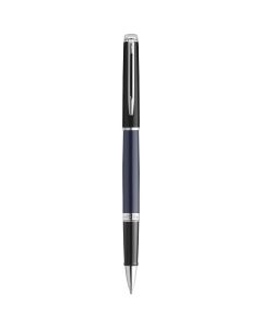 Hemisphere Colour Blocking Rollerball Pen with Palladium Trim (black ink)