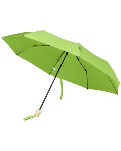 Eco Folding Windproof Umbrella Made From Recycled Bottles Birgit 21''