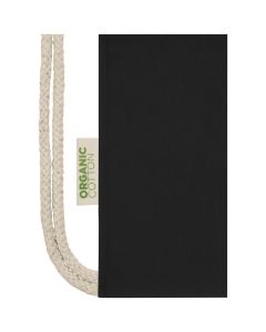 Orissa 140 g/m² organic cotton drawstring bag 5L