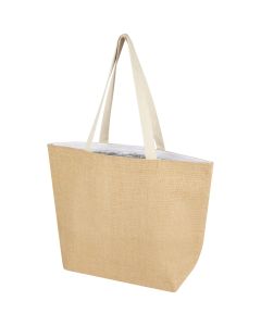 Juta 300 g/m² jute cooler tote bag 12L