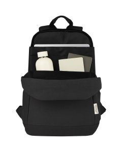 Joey 15.6" GRS Recycled Canvas Anti-Theft Laptop Backpack 18L