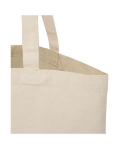 Madras Blend 140 g/m² GRS recycled cotton tote bag 7L