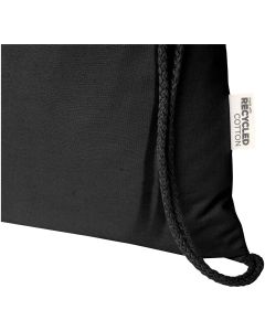 Oregon Blend 140 g/m² GRS recycled drawstring bag 5L