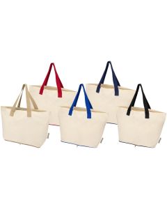 Sierra 140 g/m² GRS Recycled Foldable Cotton Tote Bag 7L