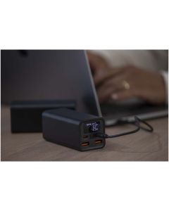 Acamar 20.000 mAh 70W recycled aluminium laptop power bank