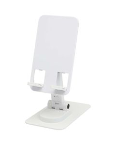 Alhena recycled plastic foldeable phone holder with metal desk stand