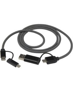 SMART 65W 100 cm RCS certified magnetic 5-in-1 charging cable