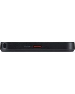 SMART 5000 mAh recycled plastic magnetic power bank with lanyard