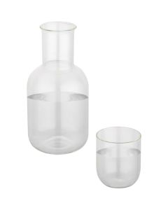 Amelie Glass Carafe and Cup Set