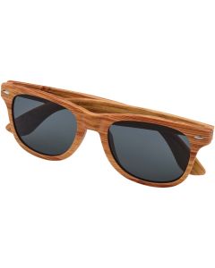 Mira wood-look sunglasses