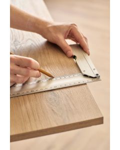 The Camila - Aluminium set square (30cm)