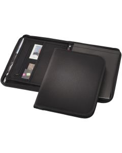 Berkely A4 Zippered Portfolio With Notepad